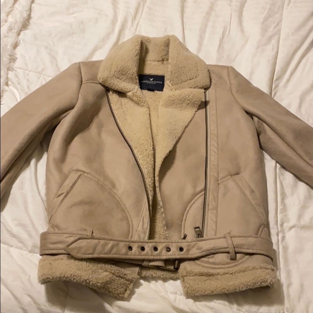 AE Sherpa Biker Jacket